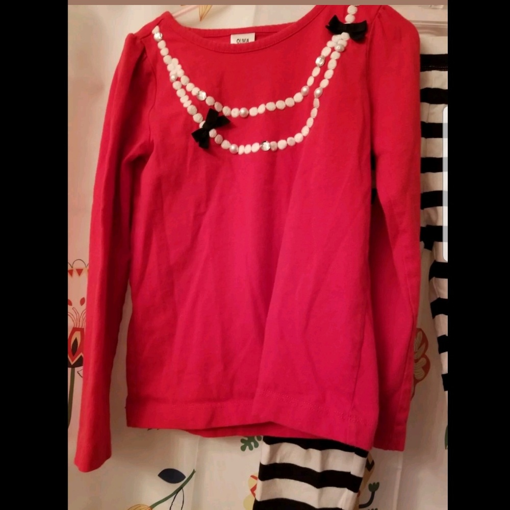 Gymboree Olivia Collection 2 Piece Outfit. - Picture 2 of 5